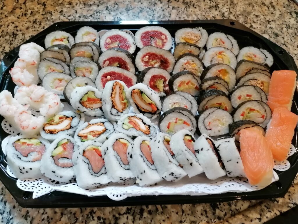 Sushi schotel groot